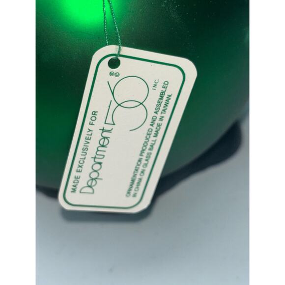 Dept. 56 Vintage Large Scottish Golf Santa Christmas Ornament Original Box Noel - Picture 7 of 9